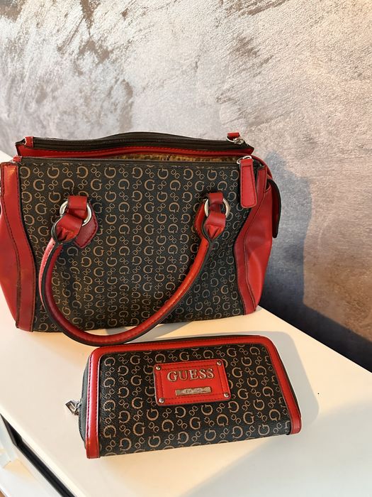 Vand SET geanta + portofel GUESS