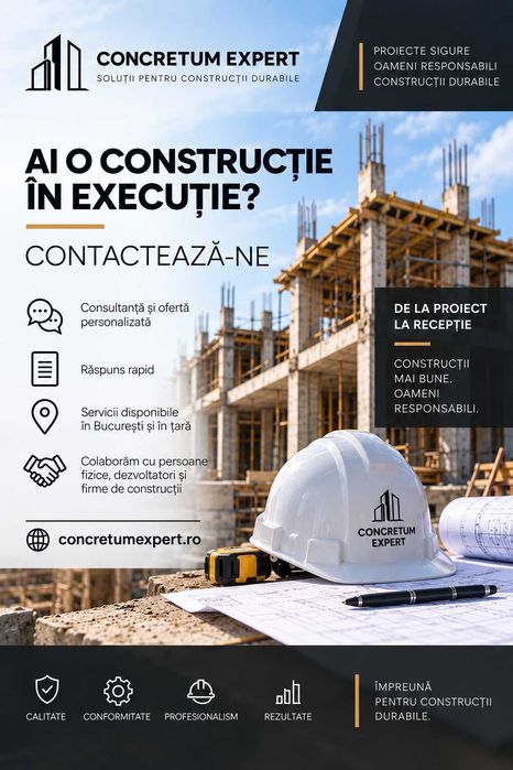Diriginte de santier + RTE | Construcții civile | Asistenta tehnica
