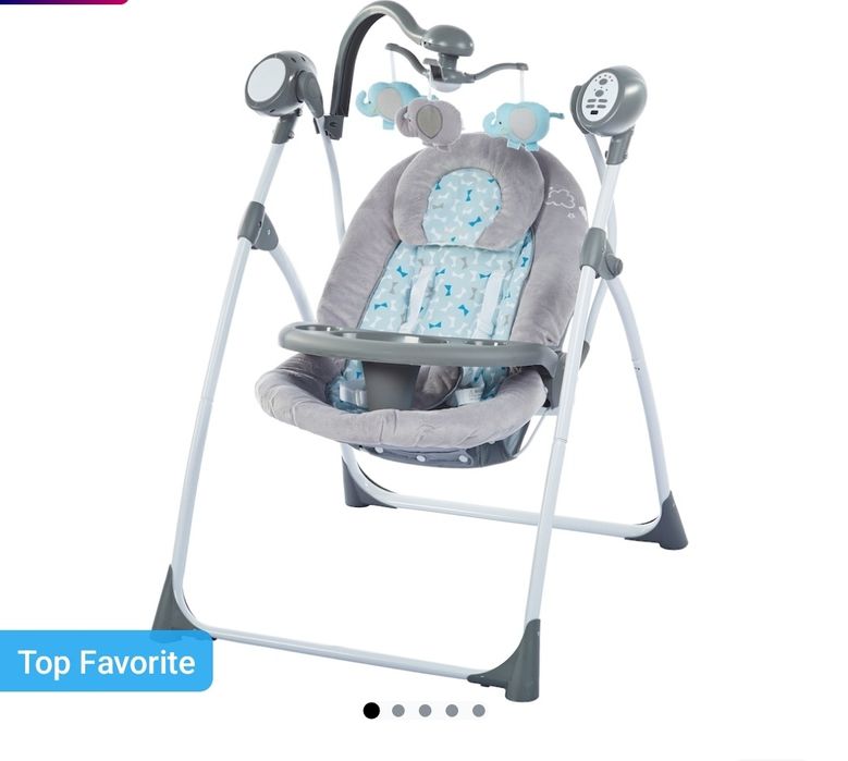 Leagăn electric pentru bebeluși Wunderkid