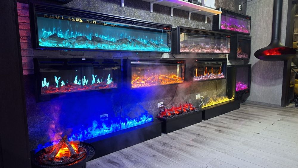 Декоративный камин Aiwa увлажнение,обогрев,блютус