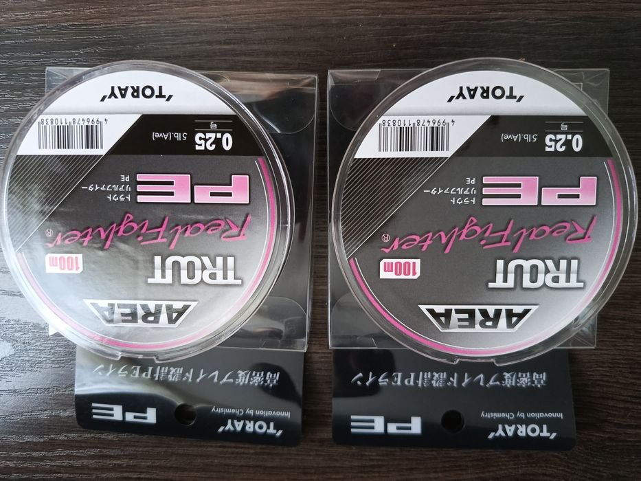 Плетёный шнур DUEL, Varivas, Toray.