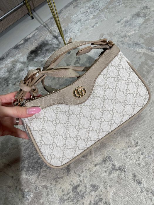 Geanta de mana - Piele Eco - imprimata / bej