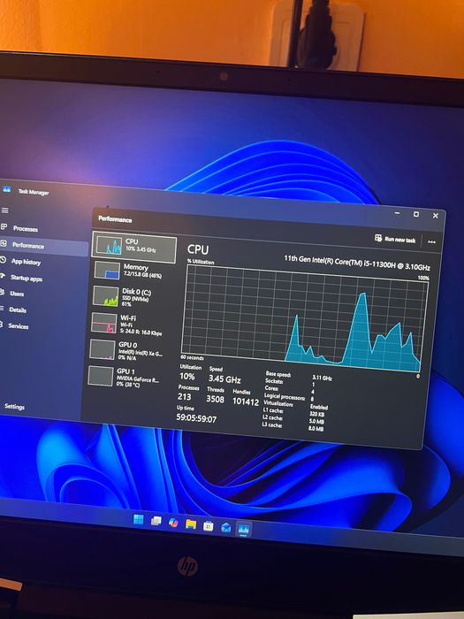Vând laptop HP pavilion 15