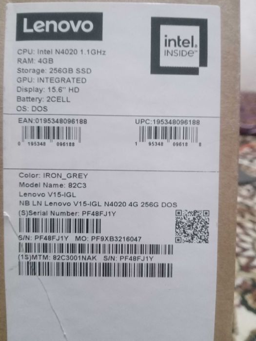 Notebook sotiladi yangi