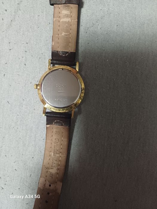 Ceas doxa mecanic original punte pe spate 1889.         6765.49