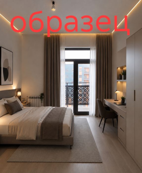 Сокин Макон.  2 Хоналик сотувда 59,7М² , 10- Этаж