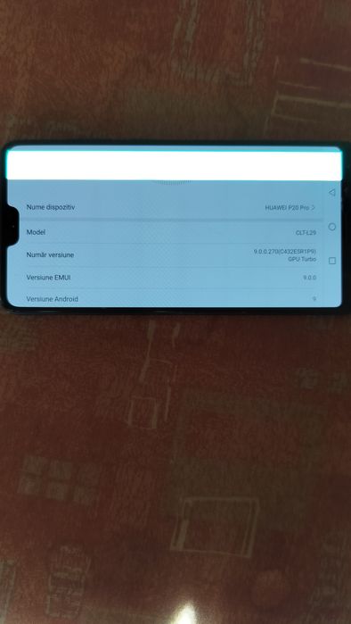 Huawei p20 pro (display  si capac fisurate)
