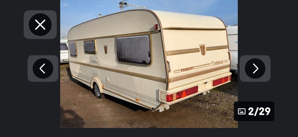 Каравана TABBERT-Comtesse-540. Готова за път. Немски преглед 2027 год.