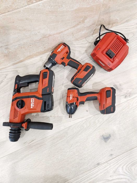 Scule Hilti pe acumulator