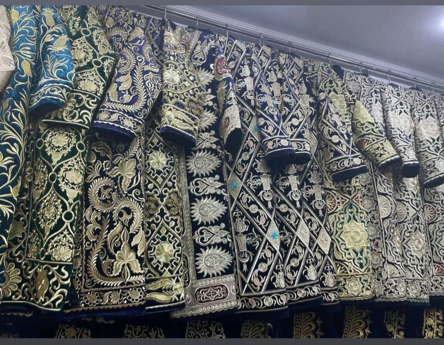 Чапан Праздничный Ручная работа