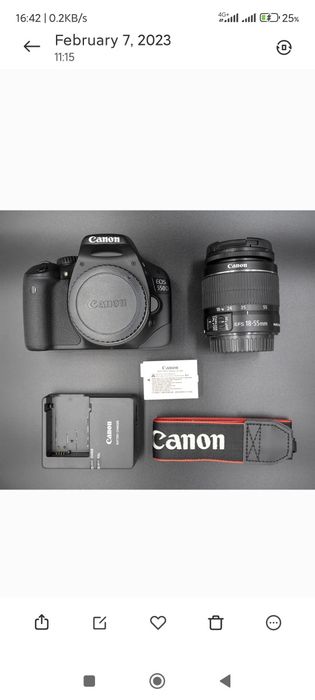 Canon eos 550d + sumka