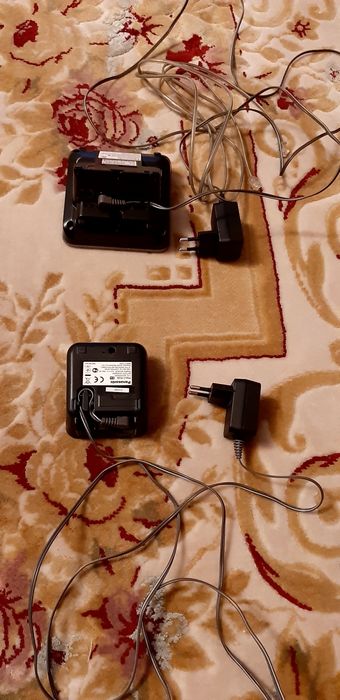 Телефон стационарный Panasonic 2 трубки