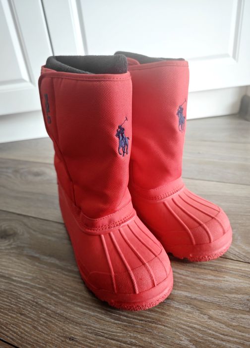 Нови RALPH LAUREN апрески ботуши червени