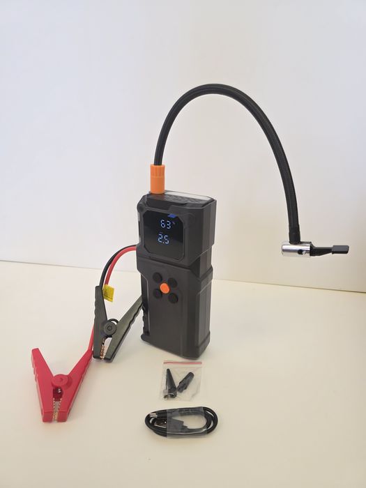 компрессор, jump-starter, powerbank