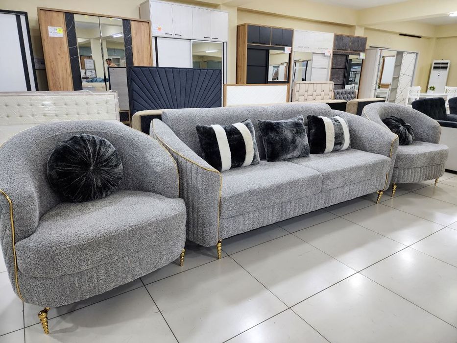 Комплект диван и два кресла Измир от Comfort Mebel! Можно в рассрочку!