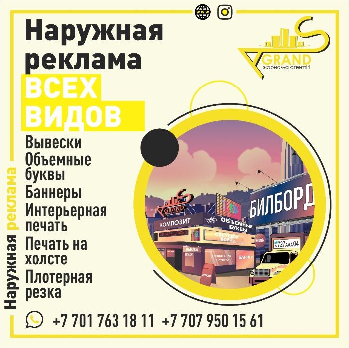 Объемные буквы, световые буквы лайтбокс, световой короб, вывески ...