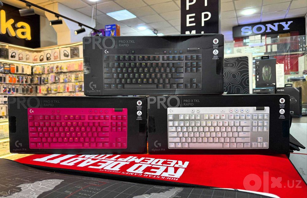 * предлагает - игровые клавиатуры Logitech