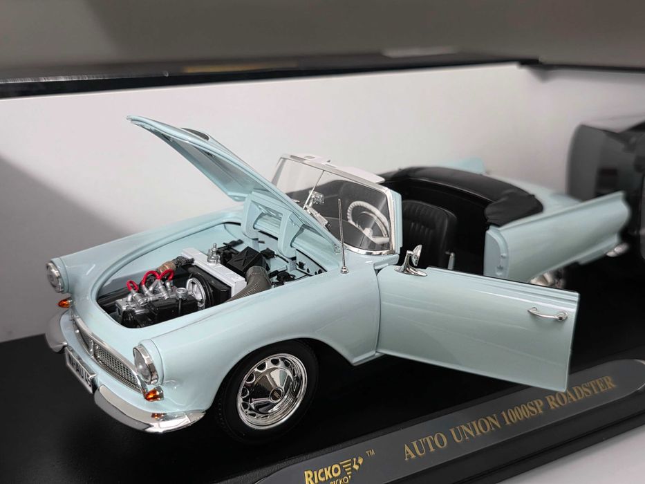 Macheta Auto 1/18 Ricko Audi Auto Union 1000 SP Roadster