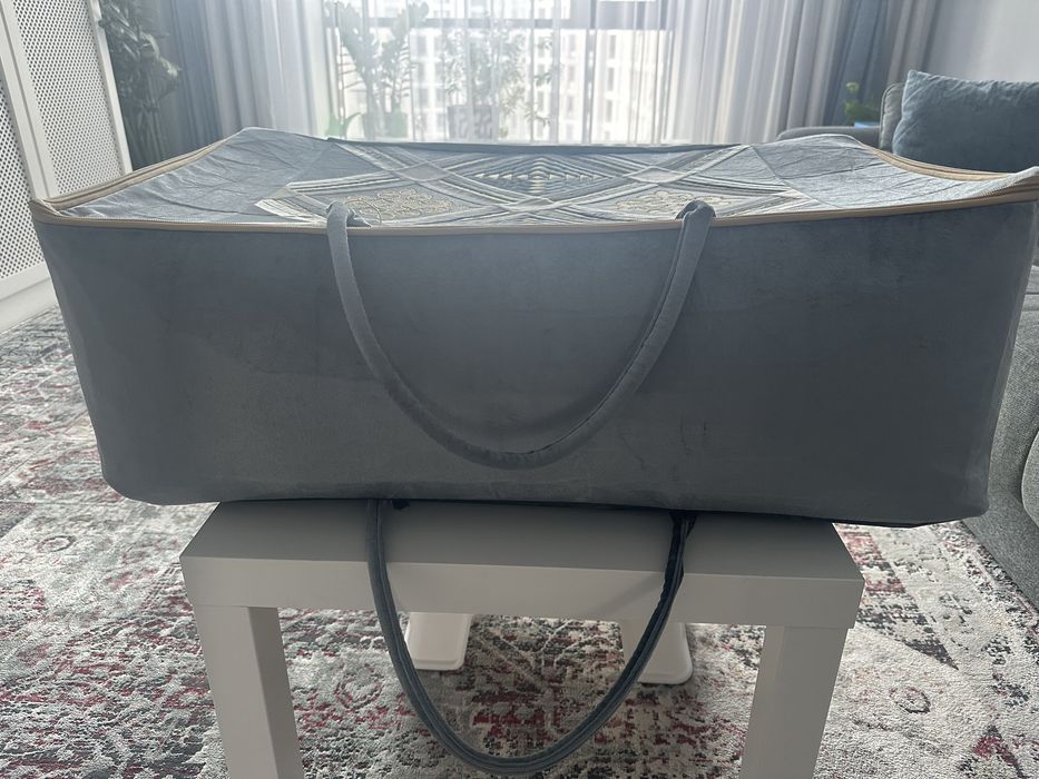 Сумка коржын из велюра