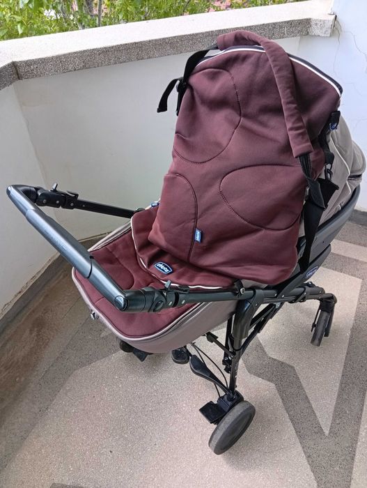 Количка за бебе Chicco Trio Living Smart Autofix, Brownie