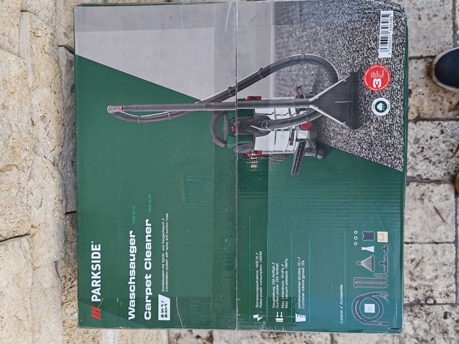 Aspirator Parkside injectie-extractie, pt spălare tapițerie auto,canap