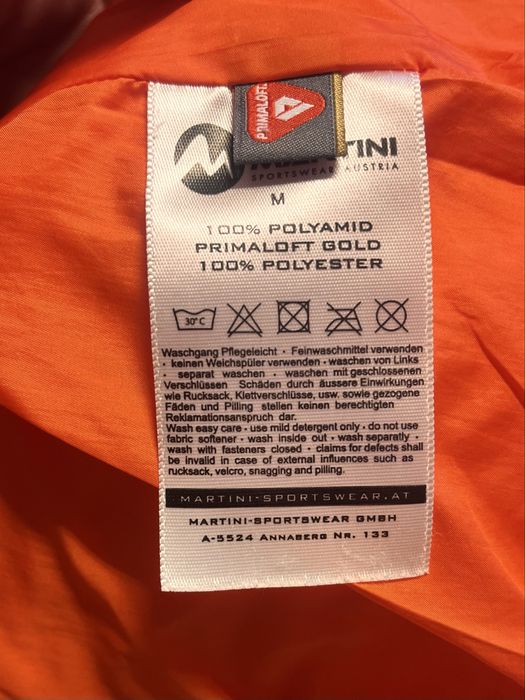 Geaca  Martini sportswear primaloft marime M