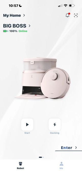 Robot de aspirator ECOVACS T30 Pro. Folosit de 2 ori perfect functional cu tot cu garantie, il vand pentru ca uit sa il folosesc. Pretul e negociabil!