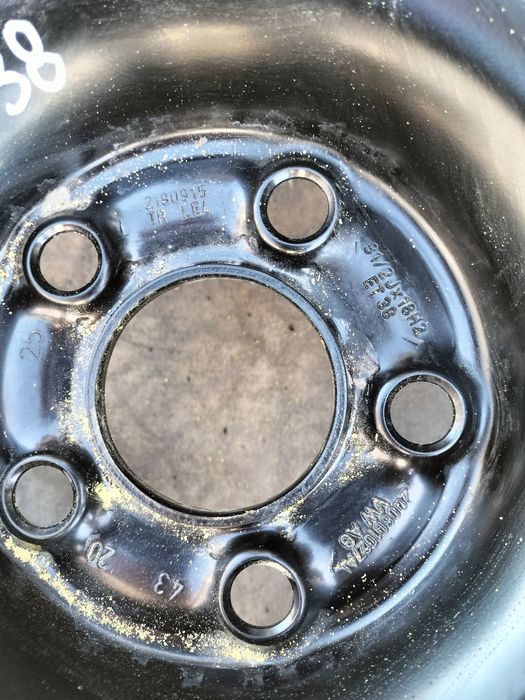 Резервна гума - патерица 18 цола 5x112 VW - Audi  - Skoda / Ауди