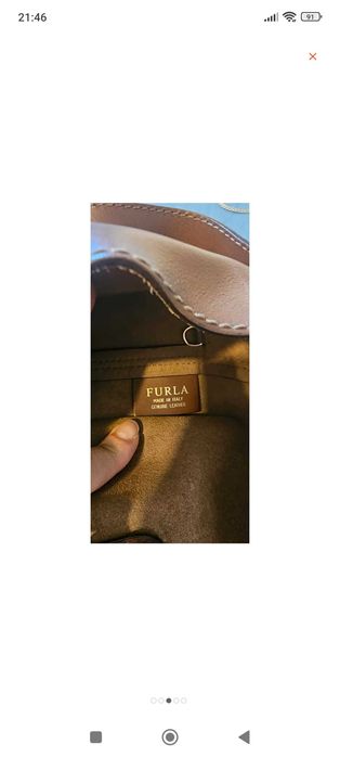 Чанта Furla  в кафяв цвят