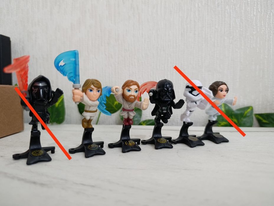 Игрушки из Kinder Star Wars