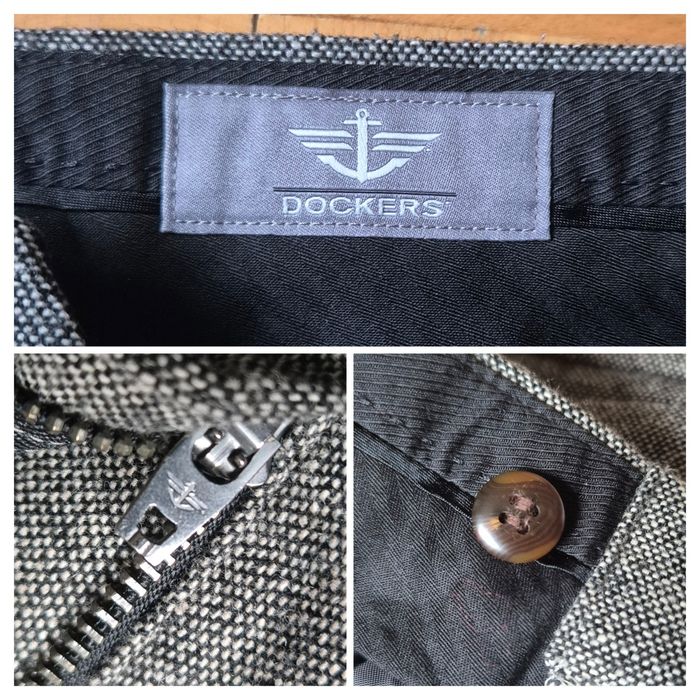 Pantaloni iarnă Dockers San Francisco Khaki, Lână, Bărbați - 30x34