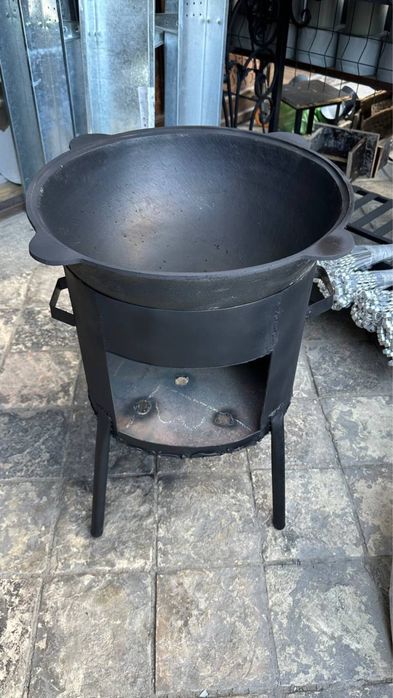 Qozon Ochoq Qozonlari Chugun 3kg 16litr