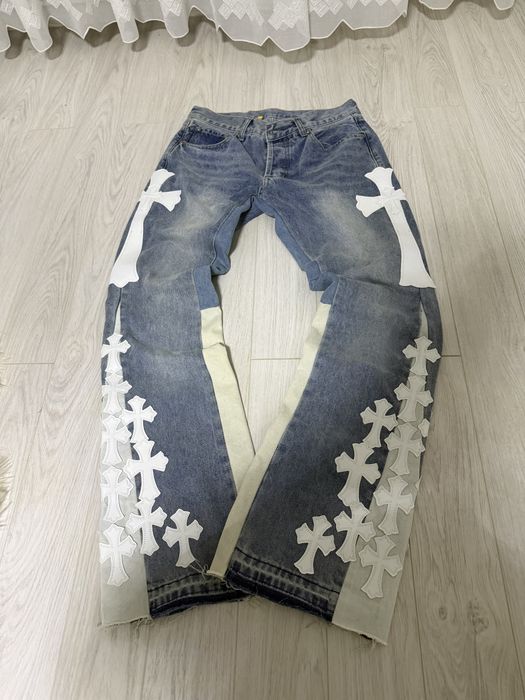 Vand blugi chrome hearts X gallery dept