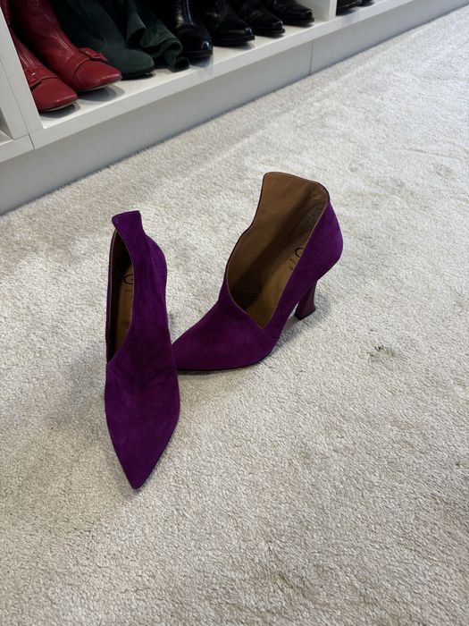 Италиански обувки с висок ток