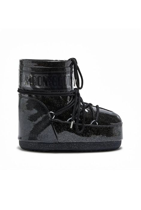 Оригинални Moon Boot черни с брокат