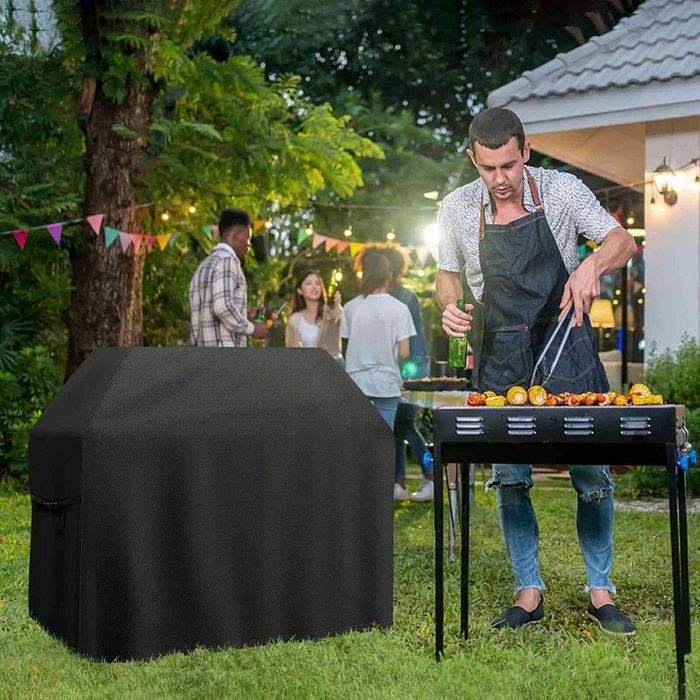 НОВО! Голямо водоустойчиво покривало за барбекю, 184 x67x120 см