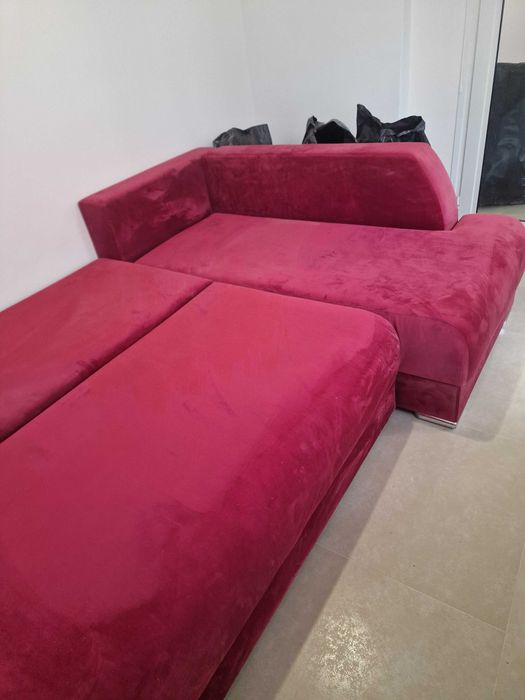 Диван ъглов , запазен с функция спалня 140 см ,  за 460 лева