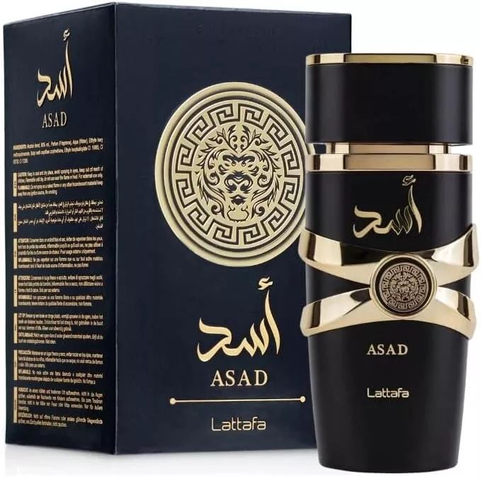 Lattafa Asad Black Парфюм за мъже , Оригинален , Освежаващ аромат