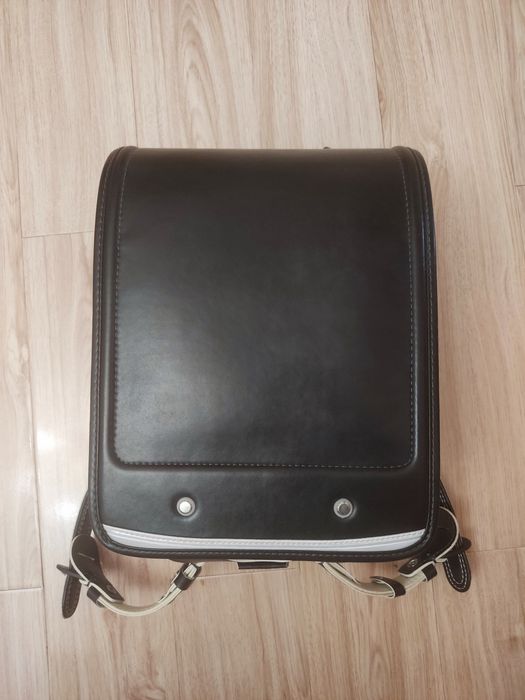 Ранец Randoseru Sensei черный,, кожа