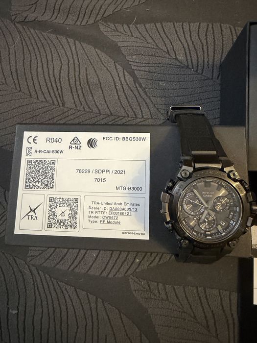 Casio G-SHOCK MT-G – 750 € | 2 г. гаранция