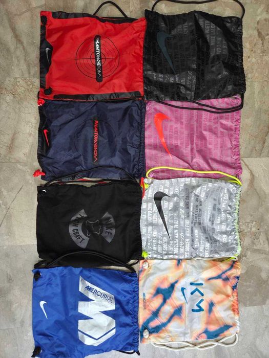 Nike ,Jordan,Adidas. Under Armour мешки за спорт и обувки внос от Сащ