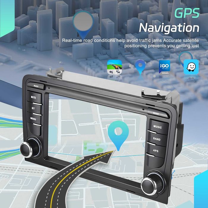 Mултимедия за Audi A3 8P - 7” IPS, 4GB RAM, 64GB, Wireless CarPlay/Android Auto