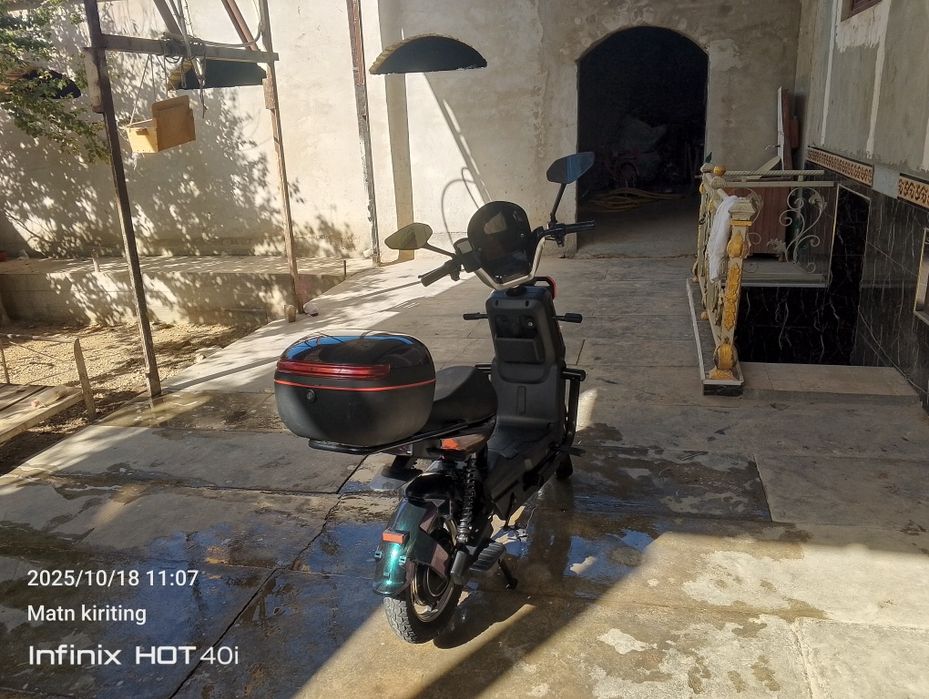 i BIKE skuter prava soʻramaydi 25km tezlik