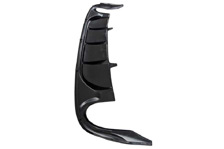 Difuzor bara spate (fusta) model R line Volkswagen Passat CC 2008-2012 plastic ABS culoare negru mat