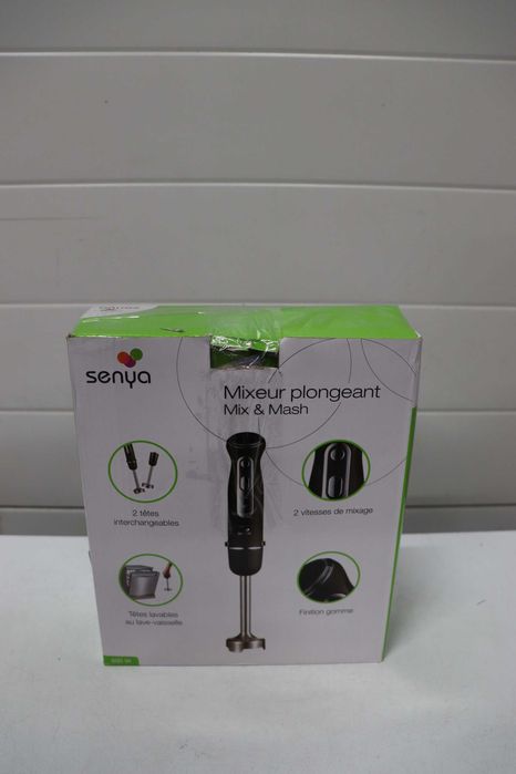 SENYA Многофункционален пасатор, миксер за супа против пръски, 600W