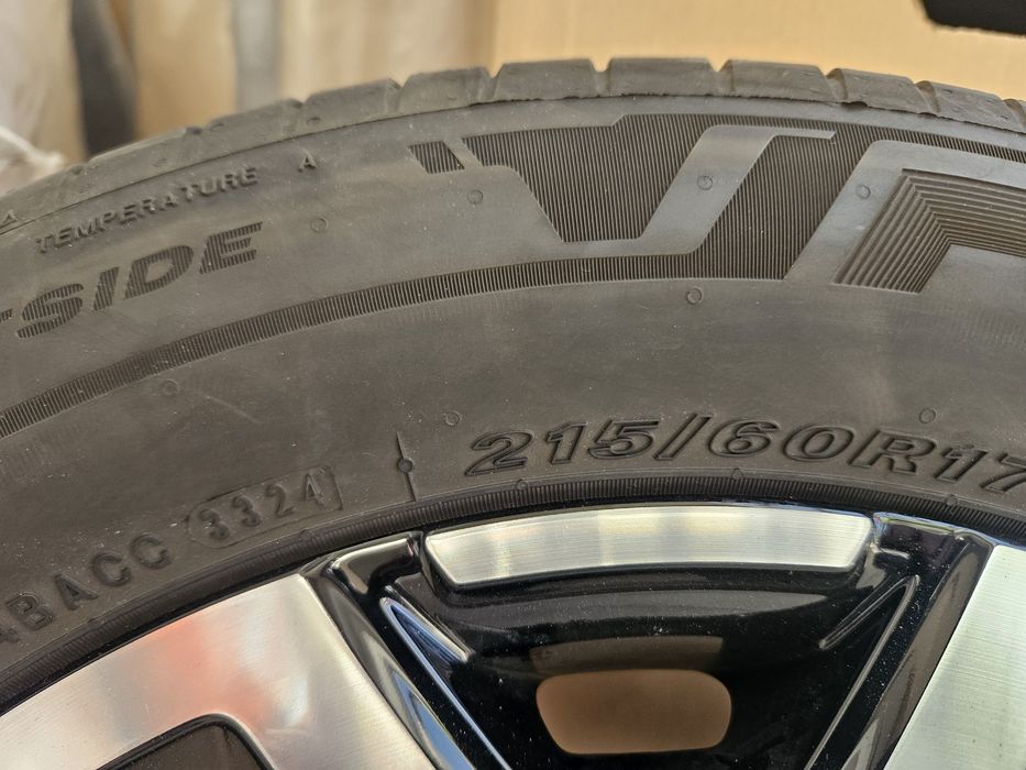 Jante Originale Dacia Duster R17 Cu Cauciucuri vara