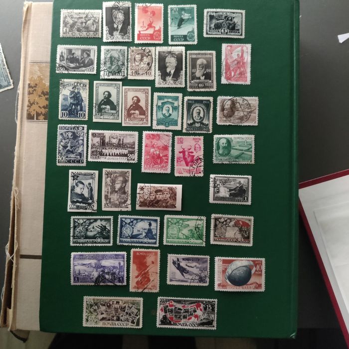 Старые  советские марки