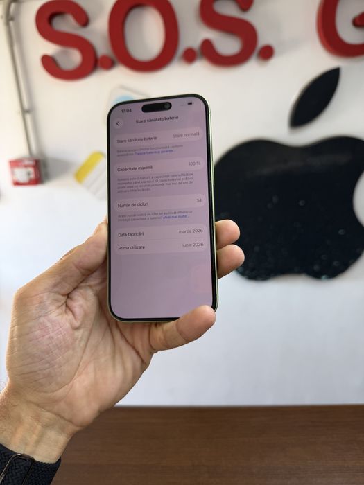 Vand Iphone 17 256Gb Green