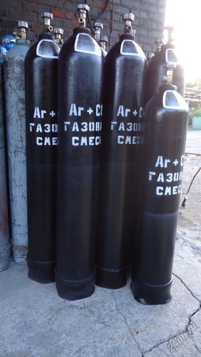 Углекислый газ (смесь аргон+углекислый)