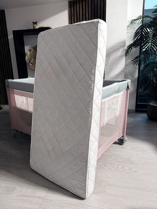 Patut pliabil kinderkraft + saltea CADOU